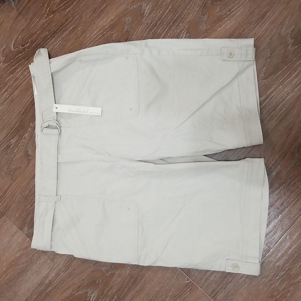 (14) NWT Gloria Vanderbilt Missy Khaki Unlimited Utility Cargo Gorpcore Outdoor